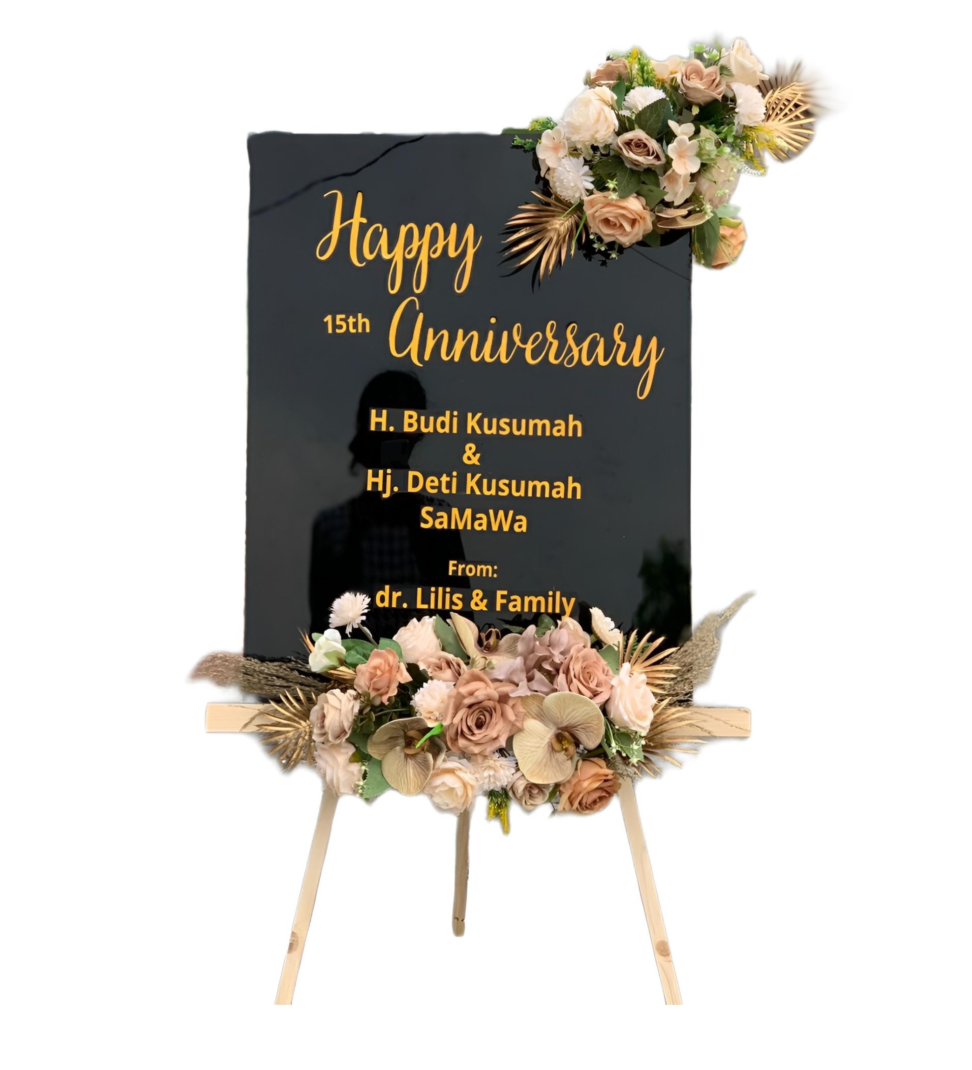 Papan Bunga Akrilik Ciruas